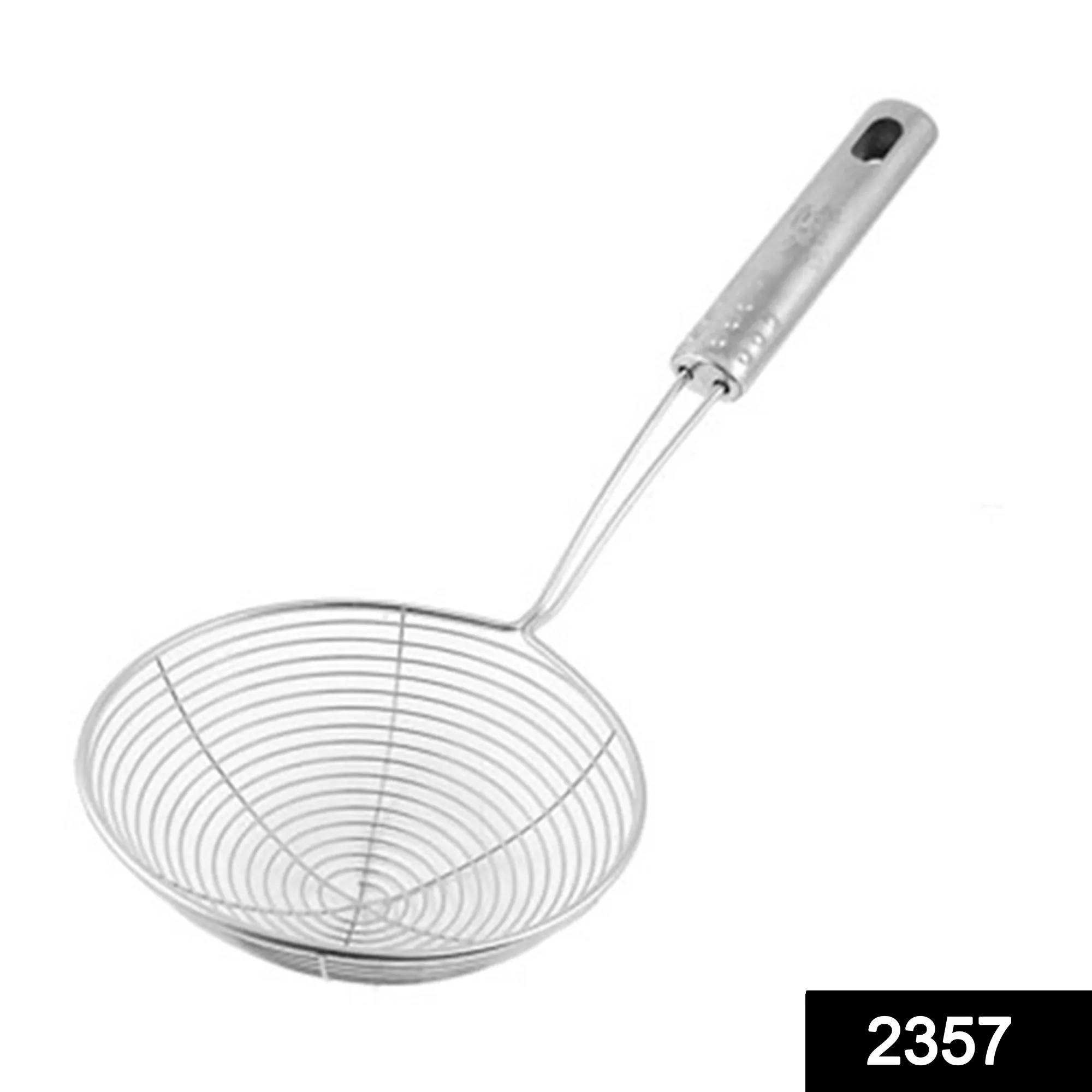 2357 Round Stainless Steel Deep Fry  / Mesh Strainer