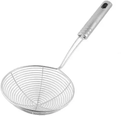 2357 Round Stainless Steel Deep Fry  / Mesh Strainer