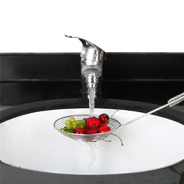 2357 Round Stainless Steel Deep Fry  / Mesh Strainer