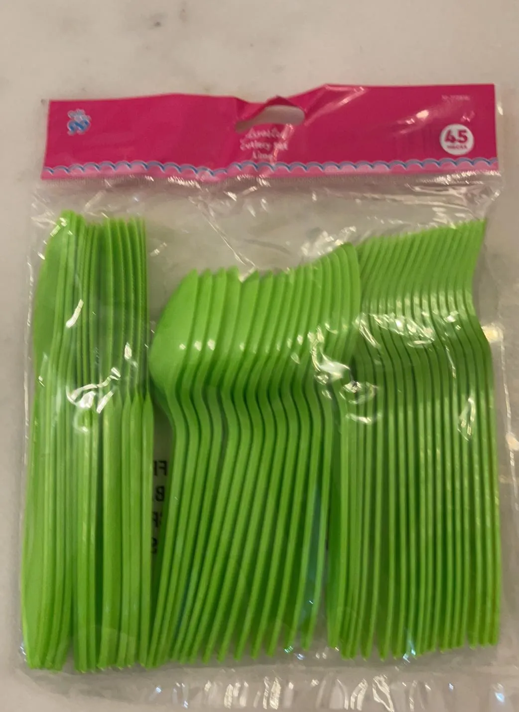 Assorted Cutlery Set - 45pcs (Spoon, Fork, Knife)