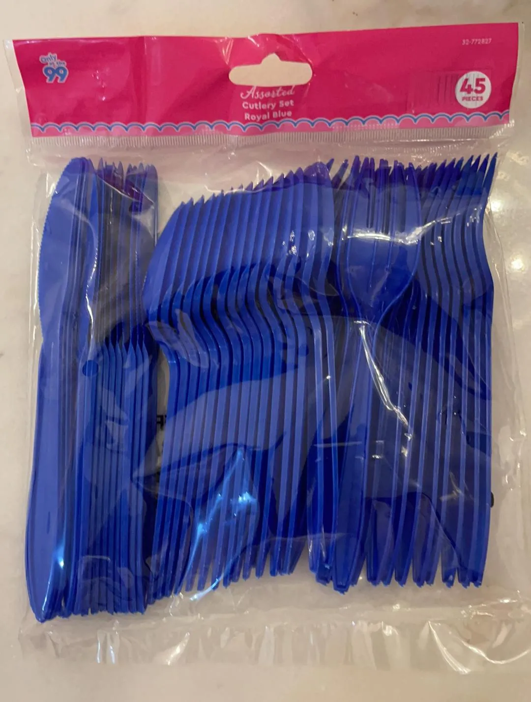 Assorted Cutlery Set - 45pcs (Spoon, Fork, Knife)