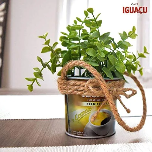 Cafe' Iguacu Tradicional Instant Brazilian Coffee, Can 200 grams