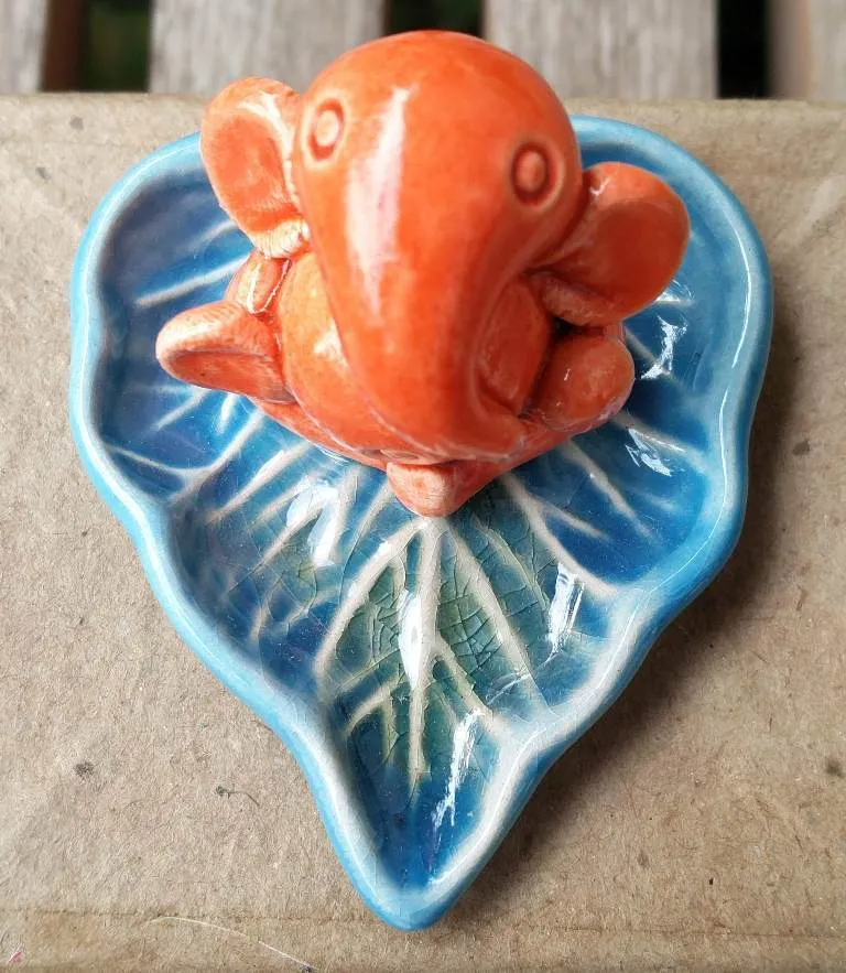 Ceramic Ganesh idol