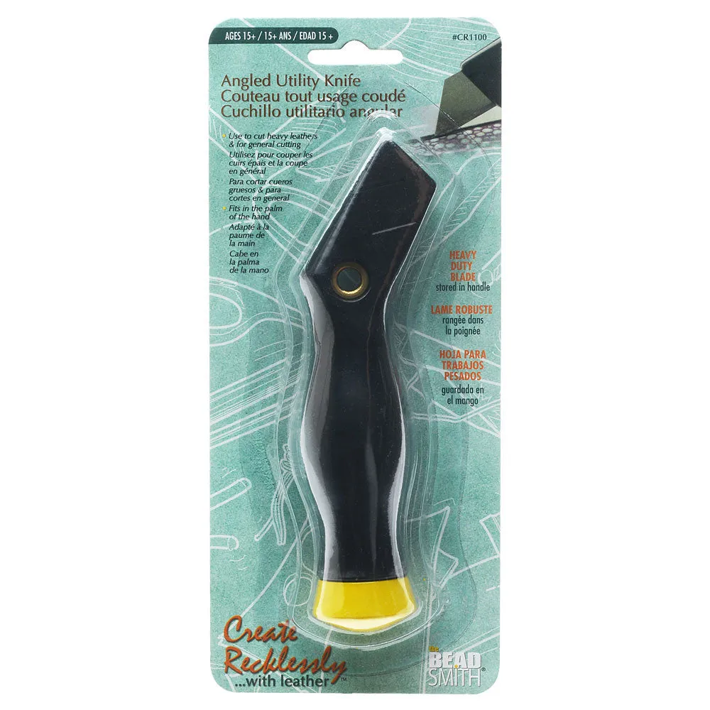 Create Recklessly, Angled Cutting Tool with Heavy Duty Blade