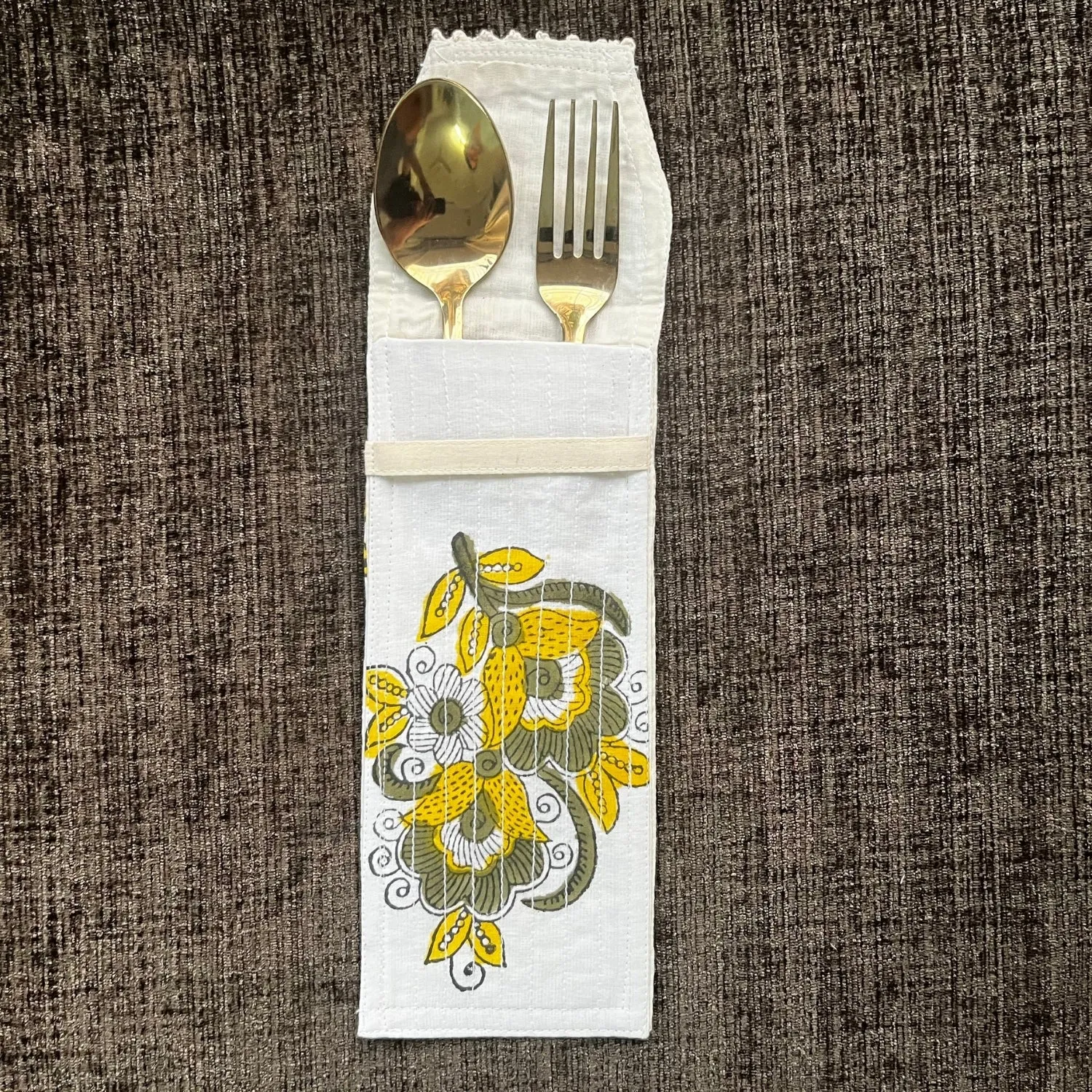 Cutlery Cover / Holder / Case | Travel Essential | Table Cutlery Wrap