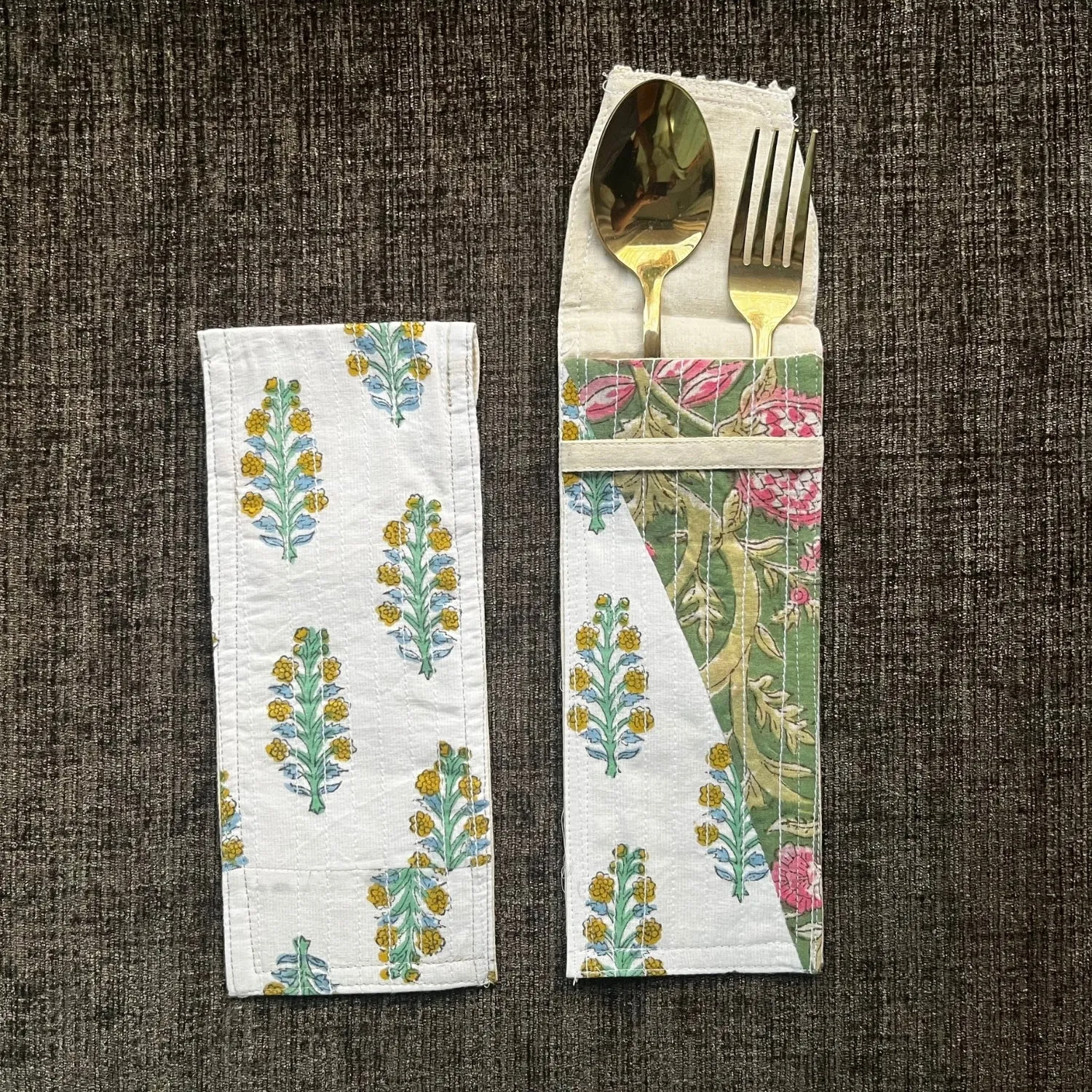 Cutlery Holder / Case | Table Cutlery Wrap | Set of 3
