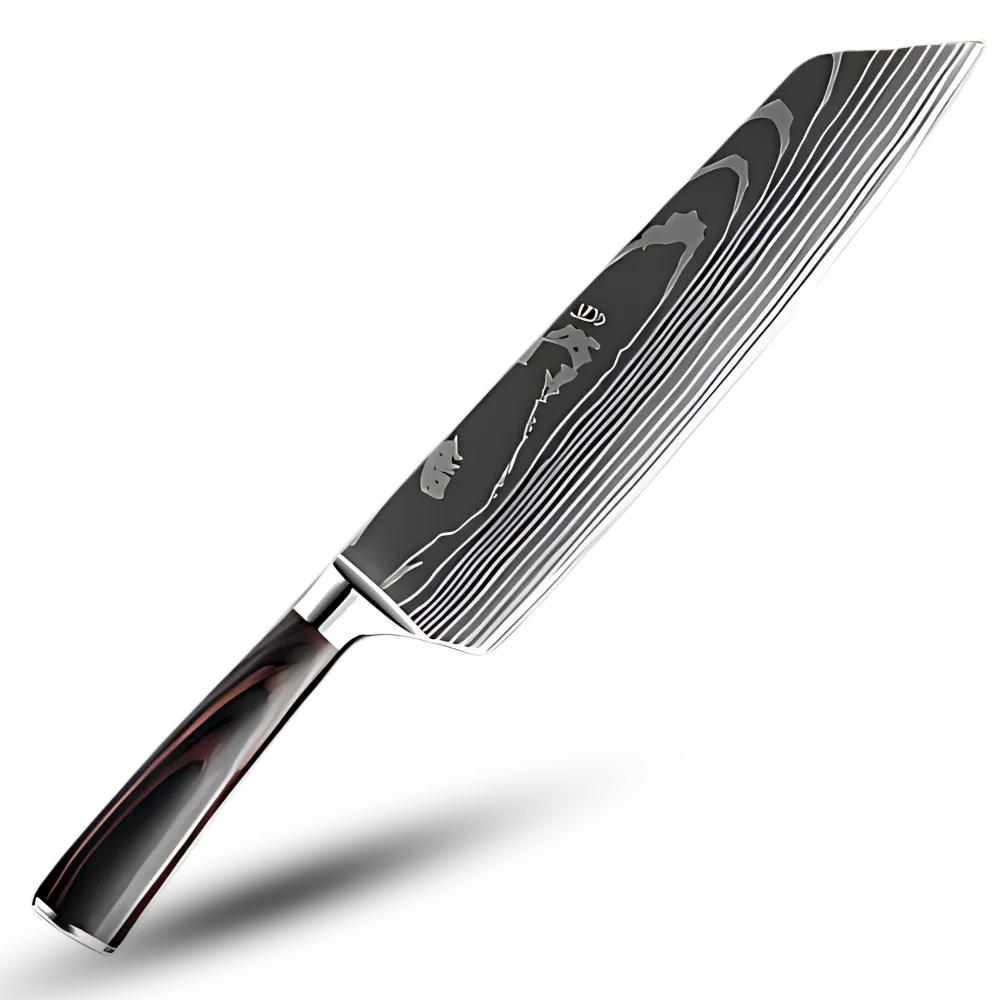 Forest Wood Japanese Knife