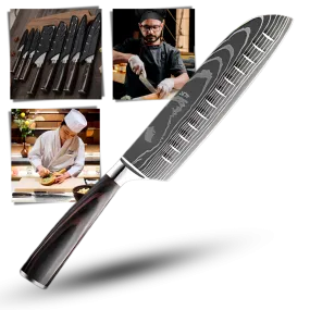 Forest Wood Japanese Knife