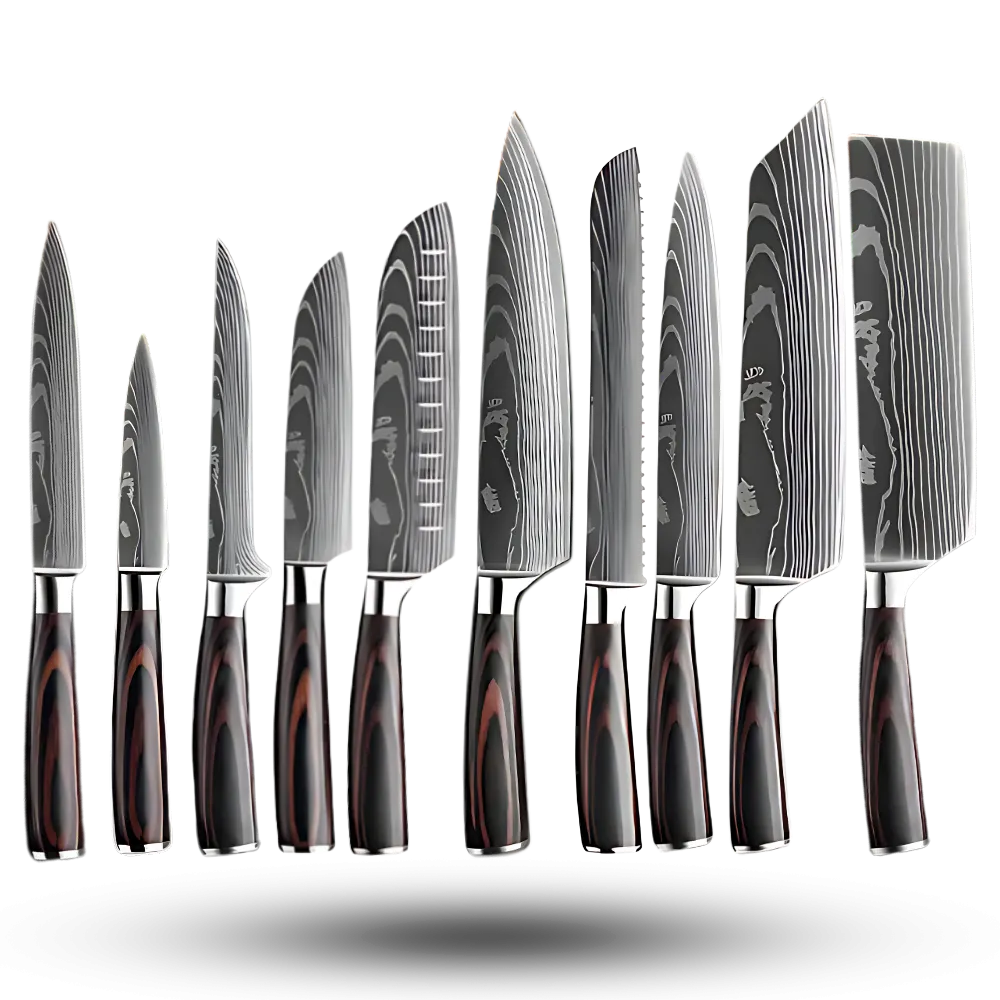 Forest Wood Japanese Knife