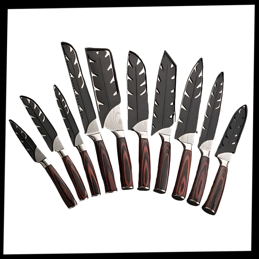 Forest Wood Japanese Knife