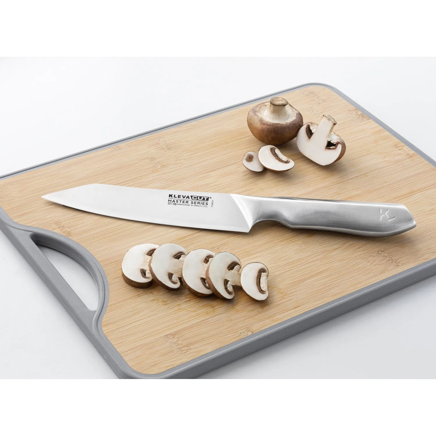 KlevaCut® Speciality 4pc Knife Set - Cleaver, Vegetable, Fillet & Oriental Knives