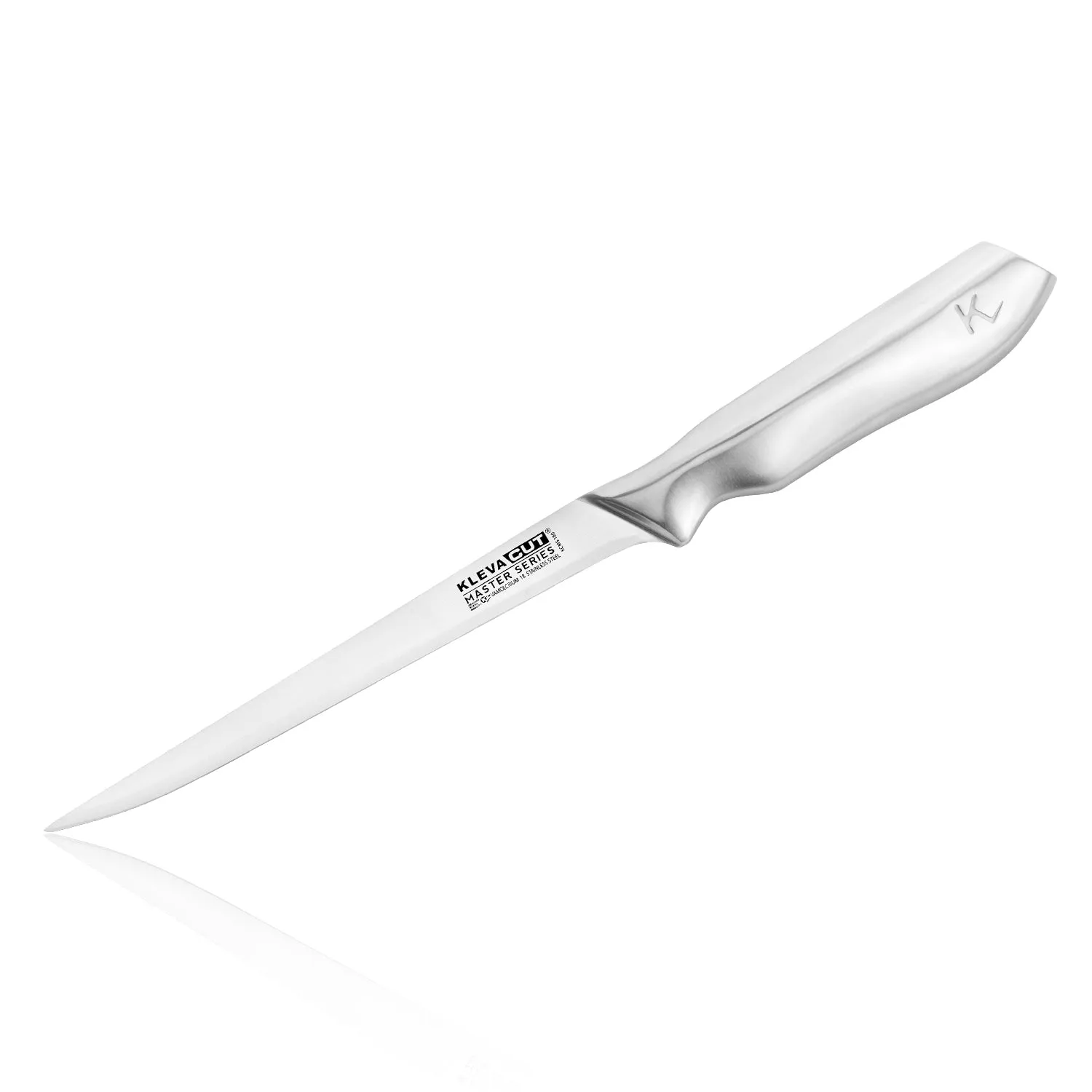 KlevaCut® Speciality 4pc Knife Set - Cleaver, Vegetable, Fillet & Oriental Knives