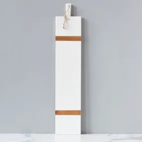 Large Serving Board in White