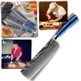 Ocean Blue Japanese Knives