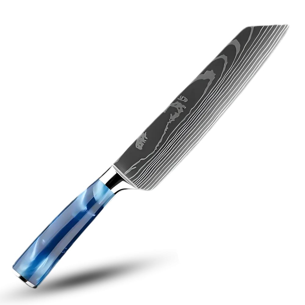 Ocean Blue Japanese Knives