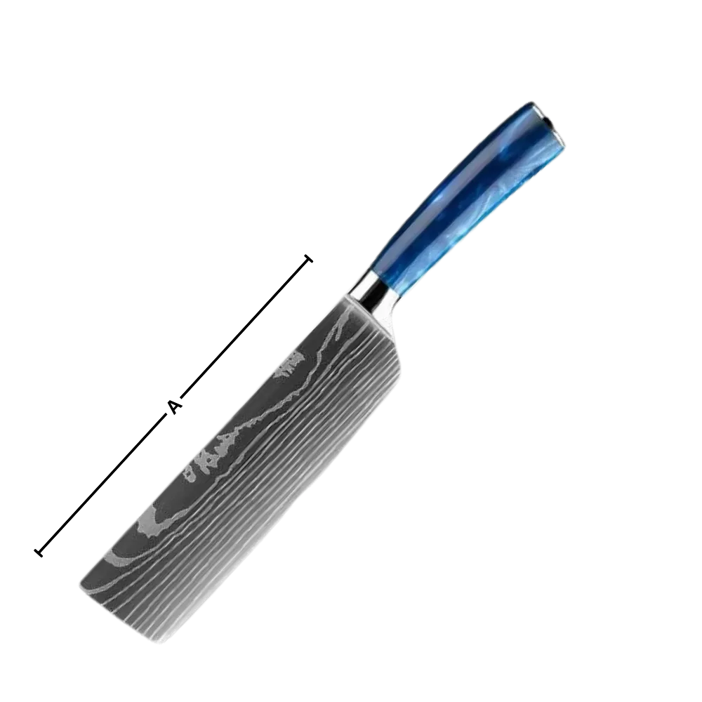 Ocean Blue Japanese Knives
