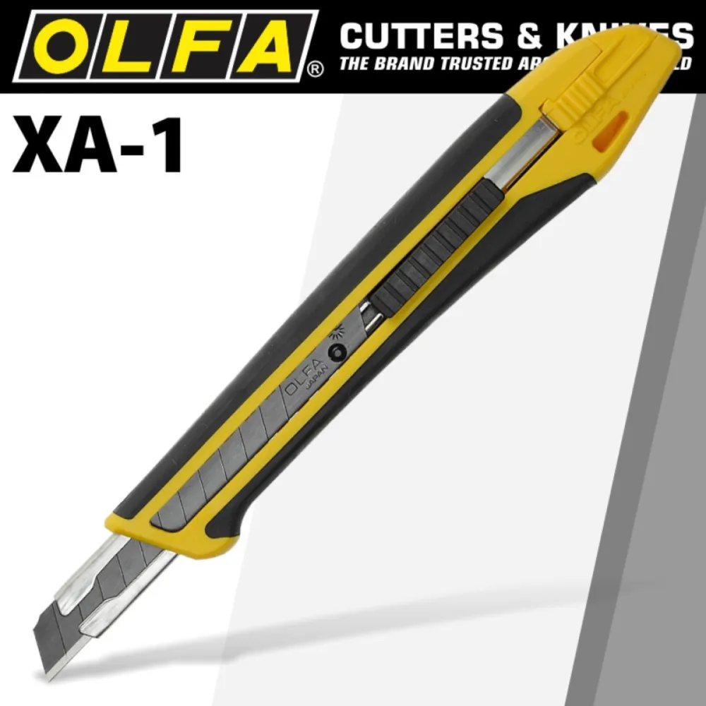 OLFA® Cutter: 9mm X-DESIGN SERIES SNAP OFF (CTR XA1)