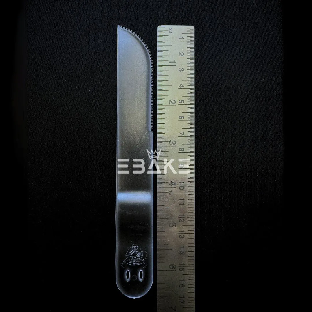 Plastic Knife Black / Thick Fondant Knife (Set of 10)