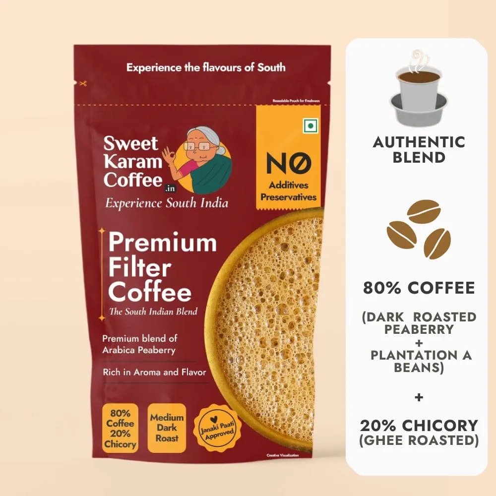 Premium Filter Coffee Powder (80:20)