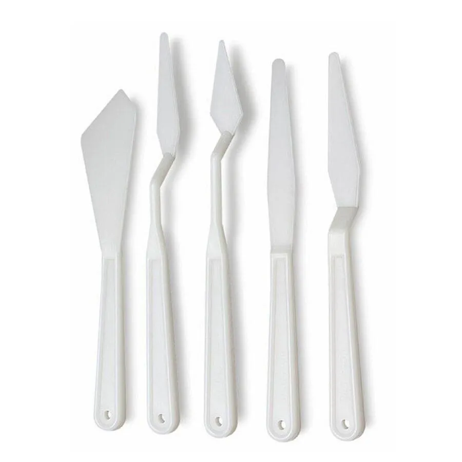 Prime Art Pallete Knife Set - Plastic 5pc