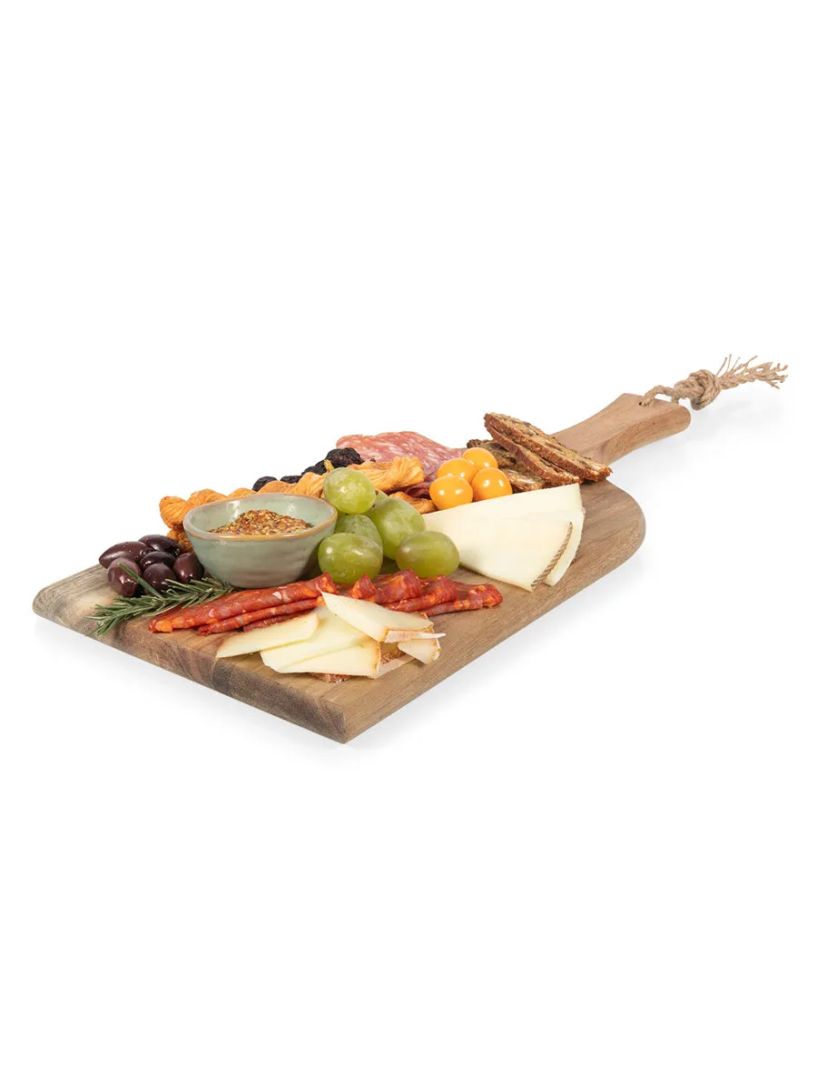Ravinia 18" Acacia Wood Charcuterie Board