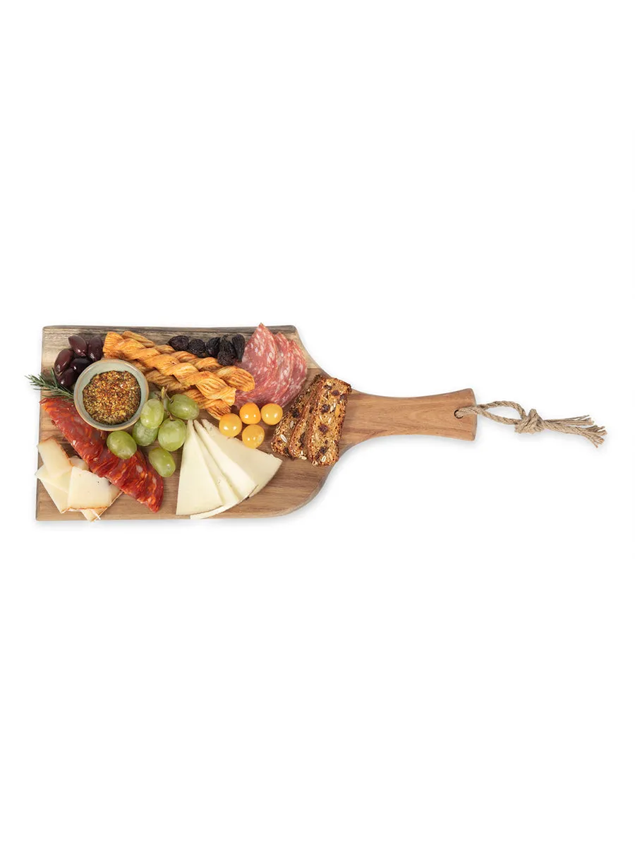 Ravinia 18" Acacia Wood Charcuterie Board