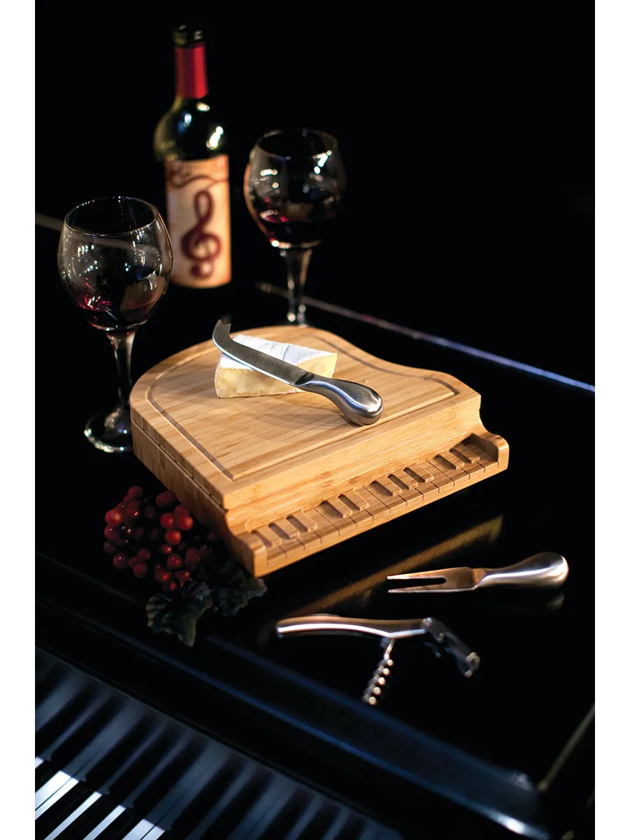 Ravinia Piano Cheese Board and Tools Set