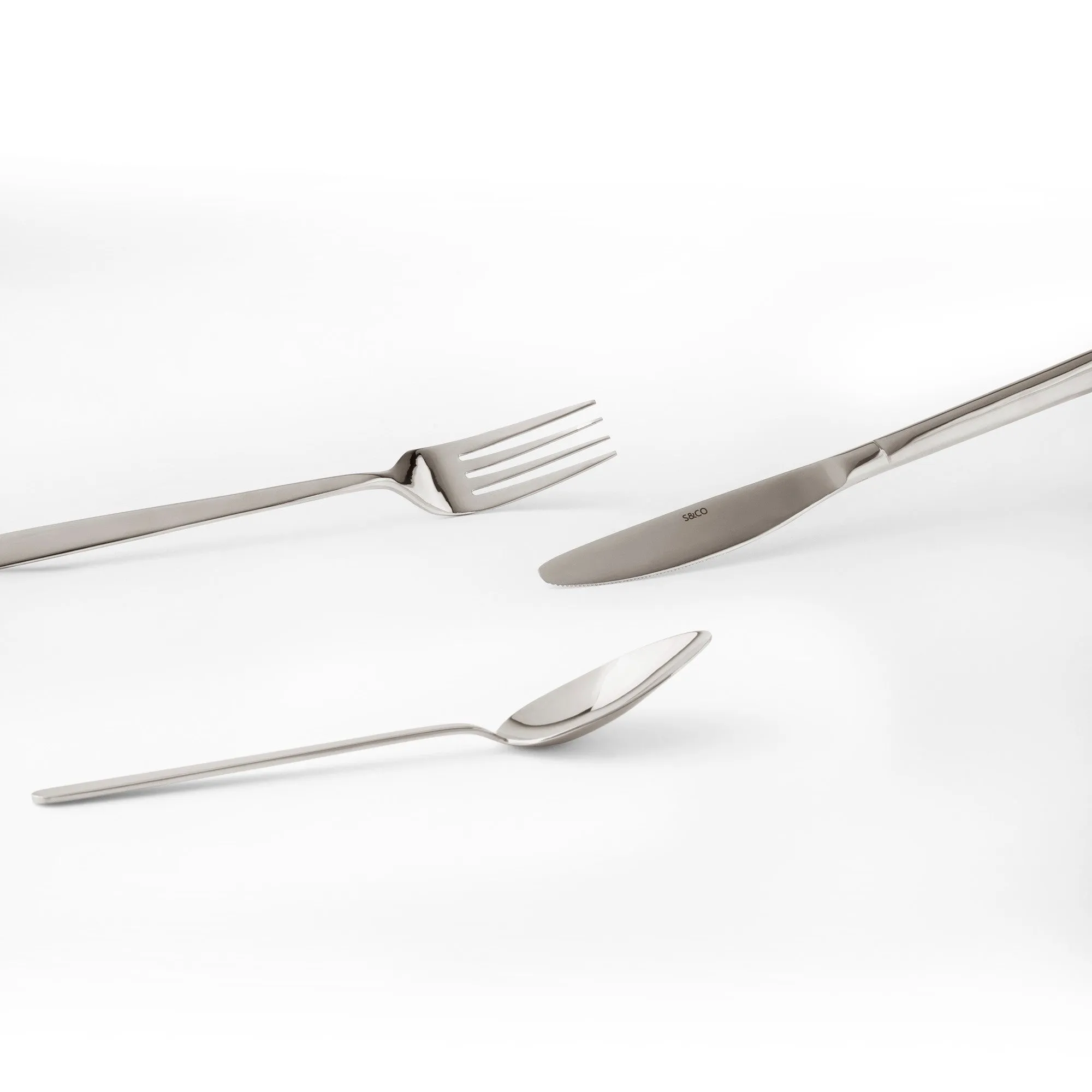 Safdie & Co. Gourmet Flatware Stainless Steel 20PC Stanford