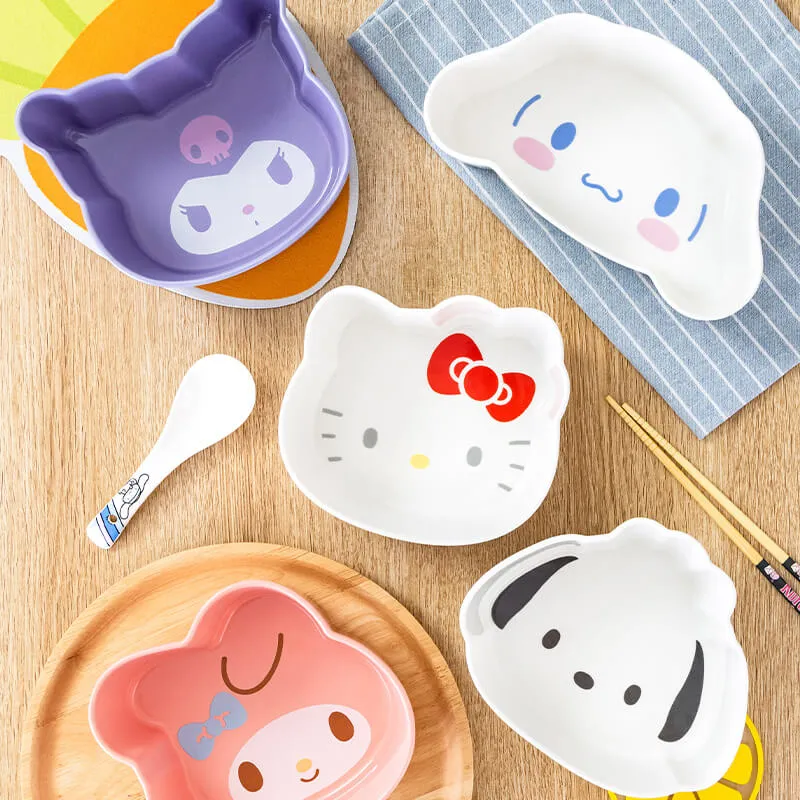 Sanrio Character Die-cut Face Snack Bowls