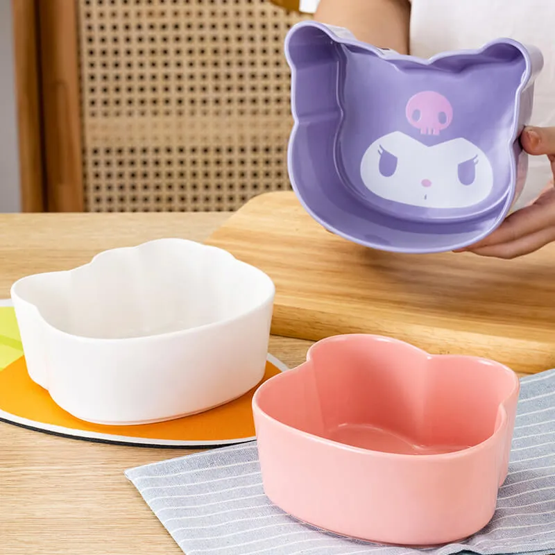 Sanrio Character Die-cut Face Snack Bowls