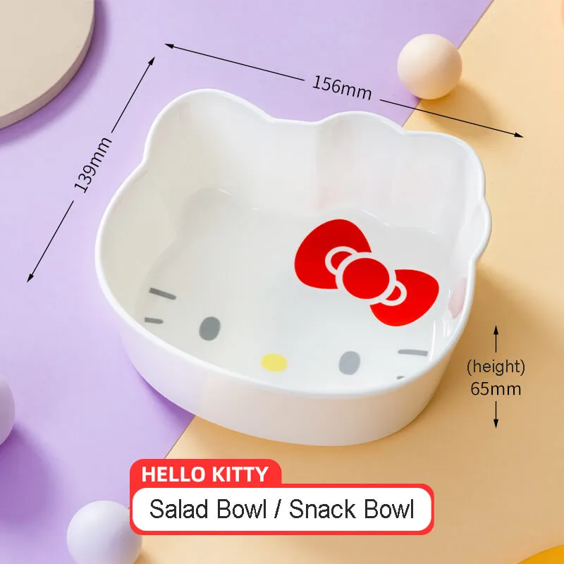 Sanrio Character Die-cut Face Snack Bowls