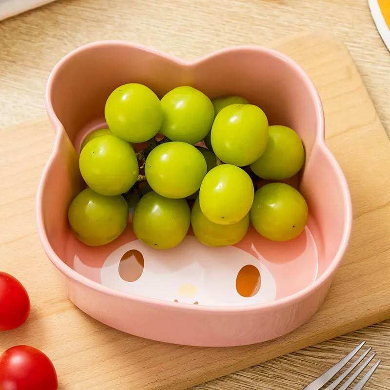 Sanrio Character Die-cut Face Snack Bowls