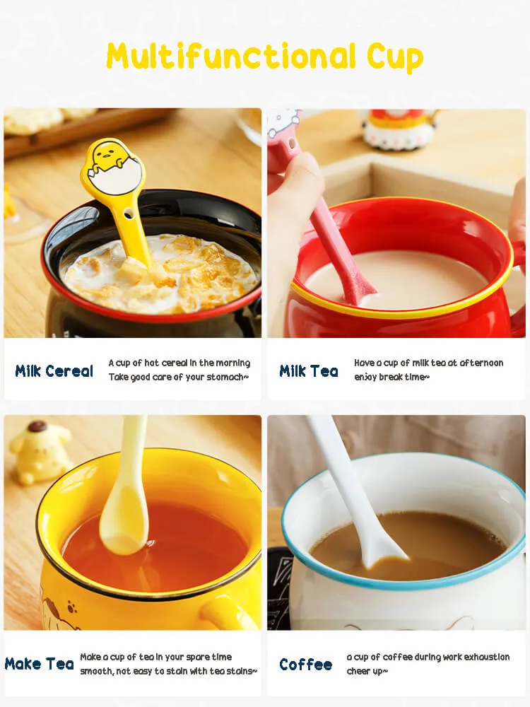 Sanrio Character Graphic Breakfast Mug 370ml