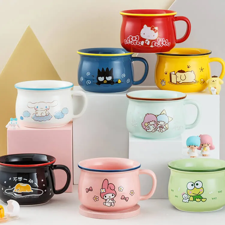 Sanrio Character Graphic Breakfast Mug 370ml