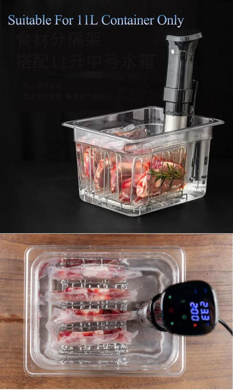 Sous-Vide 304 Stainless Steel  Rack For 11L Container
