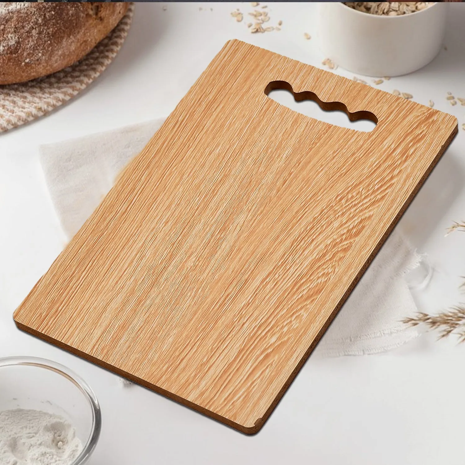 Wooden Chopping Board 26x17 Chopping Vegetable & fruits For Home & Kitchen Use